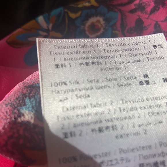 Red Valentino silk blouse